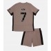 Tottenham Hotspur Son Heung-min #7 Babykleding Derde Shirt Kinderen 2023-24 Korte Mouwen (+ korte broeken)